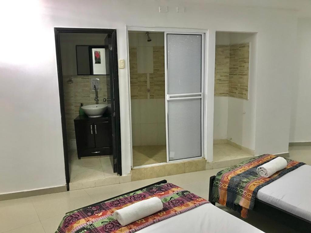 The Cantamar Beach Hostel سانتا مارتا المظهر الخارجي الصورة