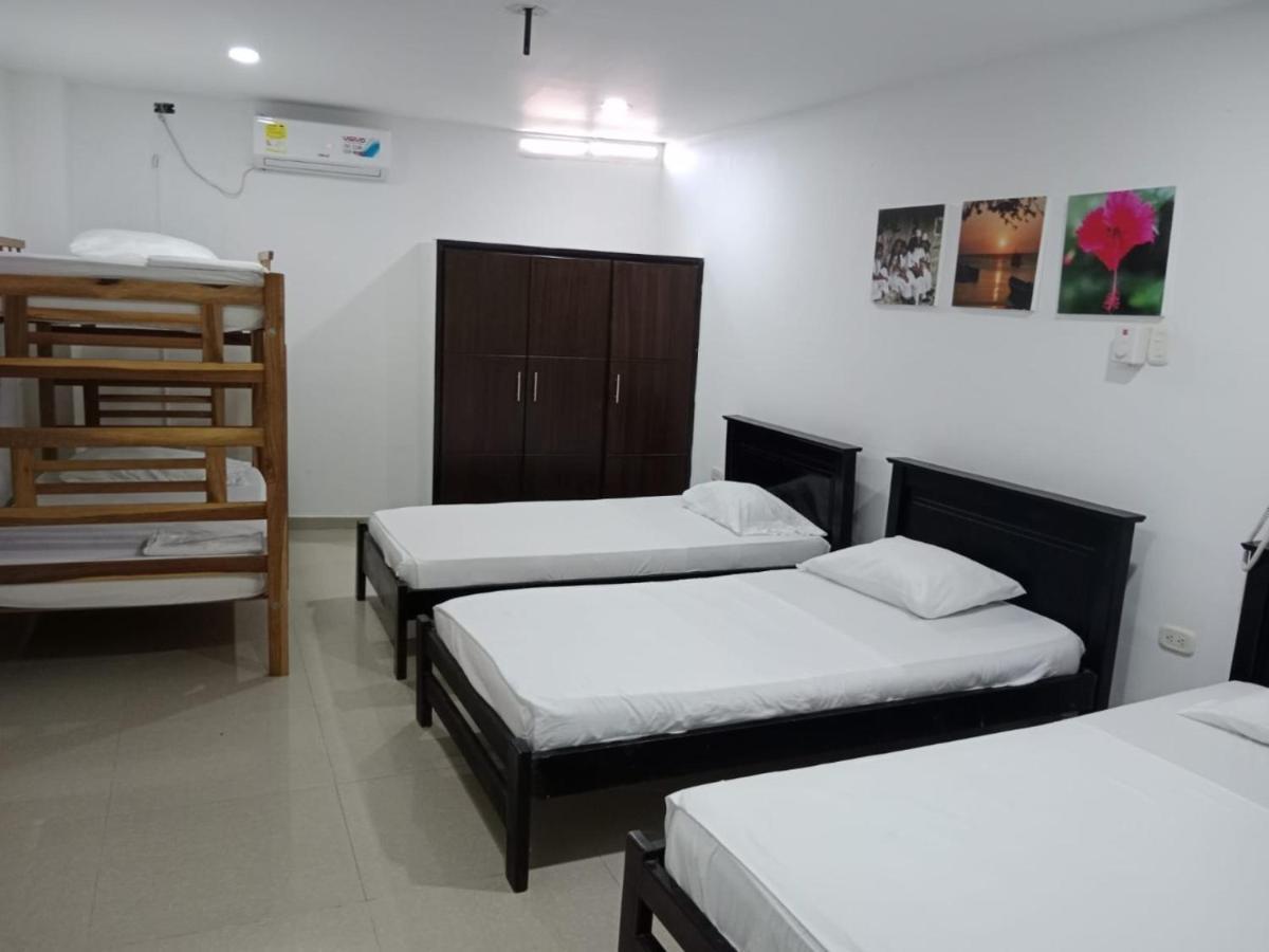 The Cantamar Beach Hostel سانتا مارتا المظهر الخارجي الصورة