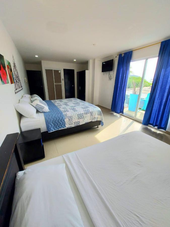 The Cantamar Beach Hostel سانتا مارتا المظهر الخارجي الصورة
