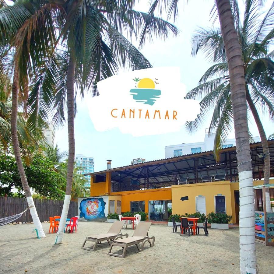 The Cantamar Beach Hostel سانتا مارتا المظهر الخارجي الصورة
